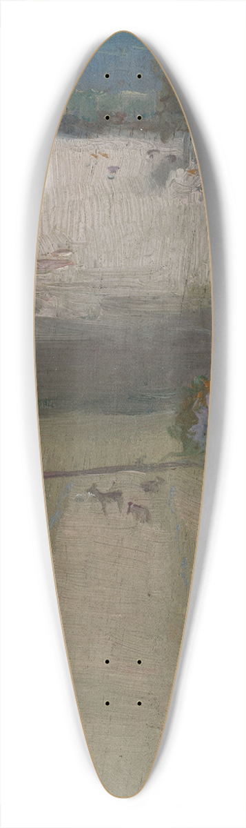 Charles Conder - Riddells Creek 39.3 inch art pintail longboard deck