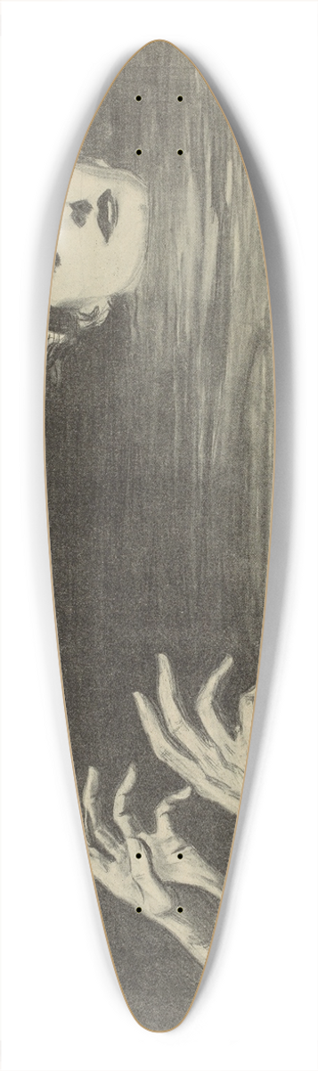 Charles Dana Gibson - In the swim 39.3 inch art pintail longboard deck