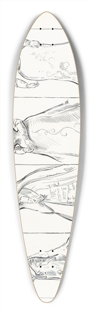 Charles Dana Gibson - People who will have their own way  The girl who wanted a small waist 39.3 inch art pintail longboard deck