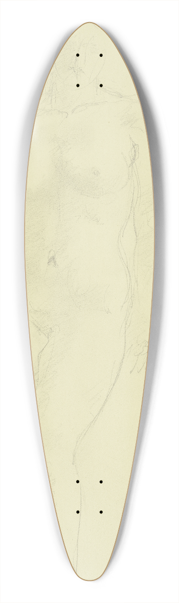 Charles Despiau - Stehender weiblicher Akt in Vorderansicht 39.3 inch art pintail longboard deck