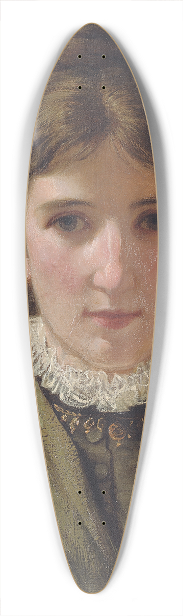 Charles Edward Perugini - Sophie Grey 39.3 inch art pintail longboard deck