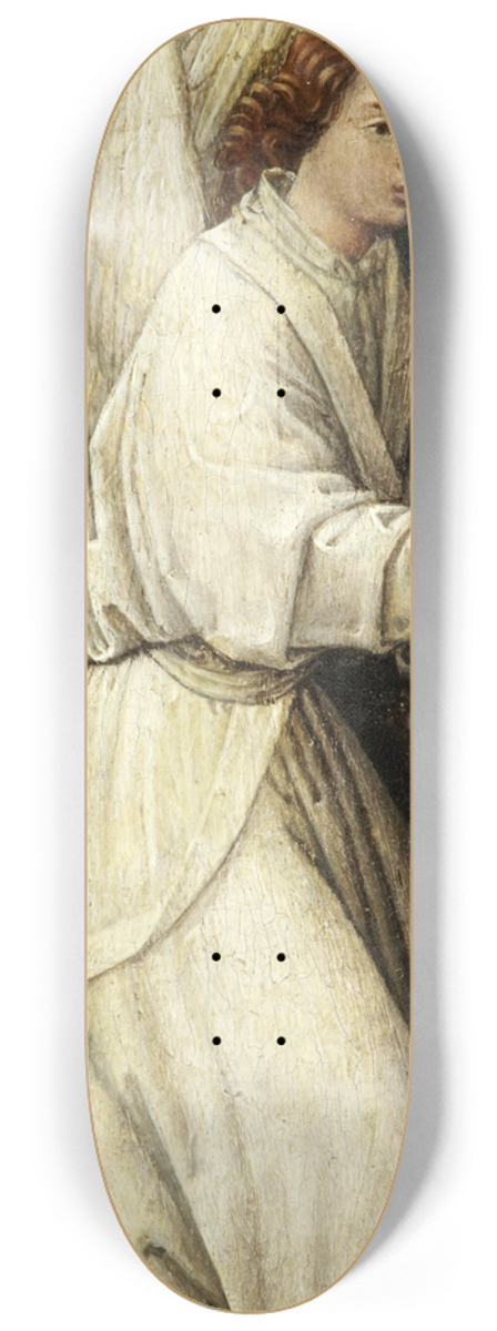 Bruges Master - Angel of the Annunciation 8.25 inch art skate deck