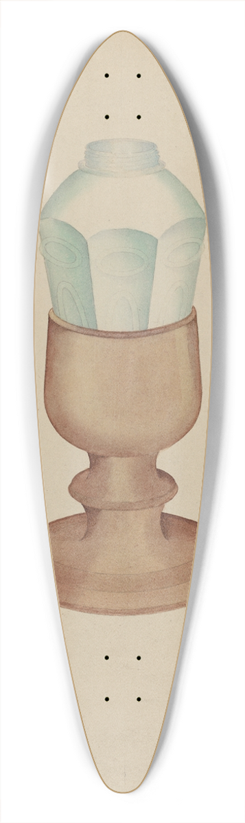Charles Goodwin - Shaker Grease Lamp 39.3 inch art pintail longboard deck