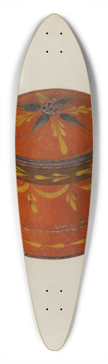 Charles Henning - Toleware Sugar Bowl 39.3 inch art pintail longboard deck
