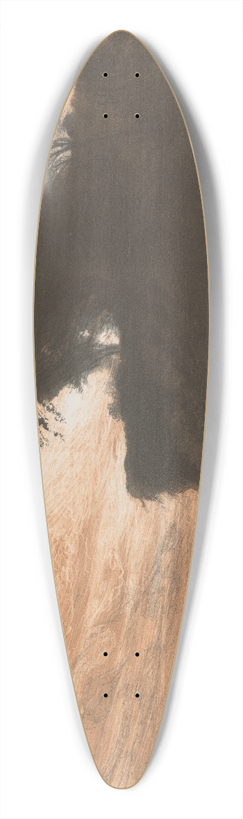 Charles Marie Dulac - Hymn to Creation; Holy Spirit of God 39.3 inch art pintail longboard deck
