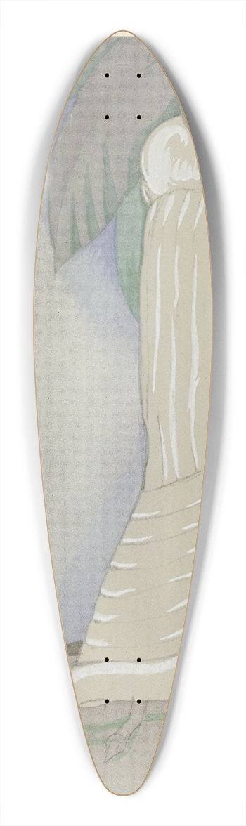 Charles Martin - Ltoile du berger ; Manteau de fourrure, de Max-A. Leroy 39.3 inch art pintail longboard deck