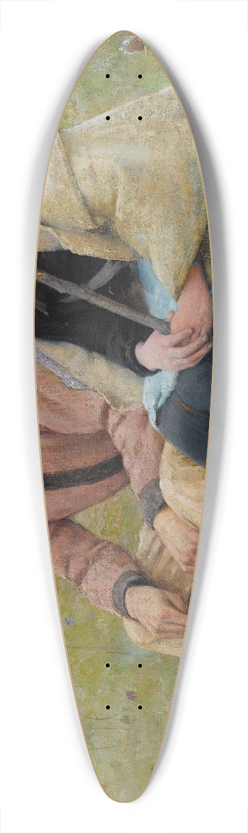 Charles Sprague Pearce - Auvers-sur-oise 39.3 inch art pintail longboard deck