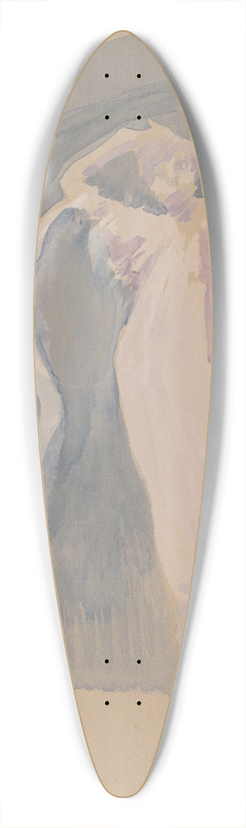 Charles Sprague Pearce - Figure Studies 39.3 inch art pintail longboard deck