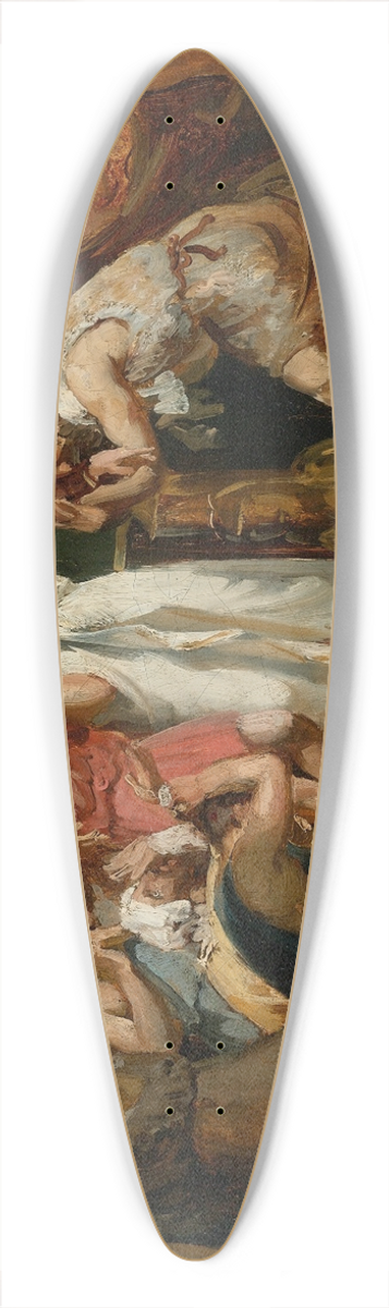 Charles Thvenin - Joseph Recognized By His Brothers 39.3 inch art pintail longboard deck