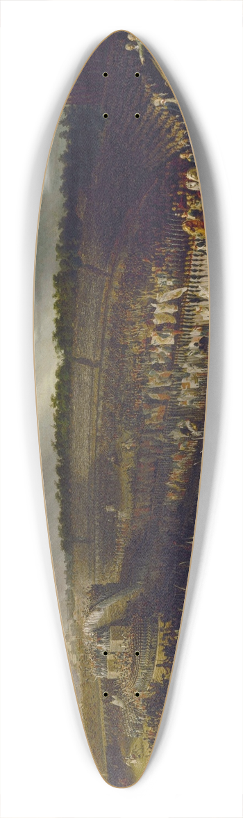 Charles Thvenin - La fte de la Fdration, le 14 juillet 1790, au Champ-de-Mars, actuel 7me arrondissement. 39.3 inch art pintail longboard deck