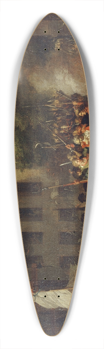 Charles Thvenin - Prise de la Bastille, le 14 juillet 1789 39.3 inch art pintail longboard deck