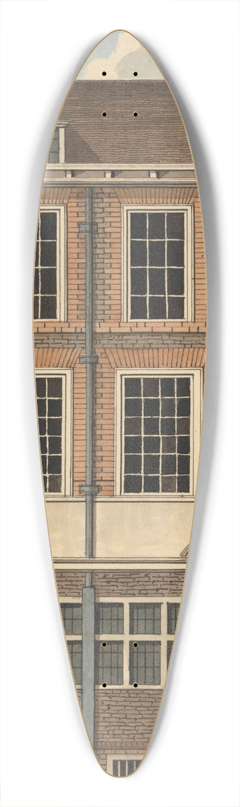 Charles Tomkins - Painter-Stainers Hall 39.3 inch art pintail longboard deck