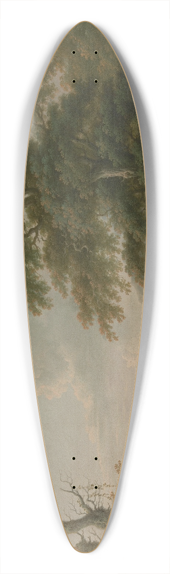 Charles Towne - Landscape with a Shepherd 39.3 inch art pintail longboard deck
