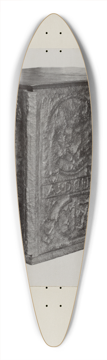 Charles Von Urban - Pa. German Jamb Stove 39.3 inch art pintail longboard deck