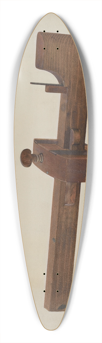 Chris Makrenos - Tool Gauge 39.3 inch art pintail longboard deck