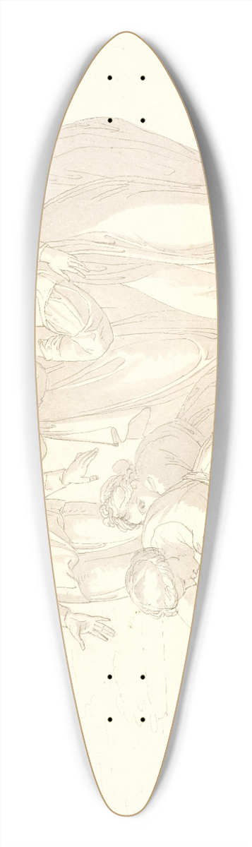 Christian Gottlieb Kratzenstein-Stub - Faraos datter finder Moses 39.3 inch art pintail longboard deck
