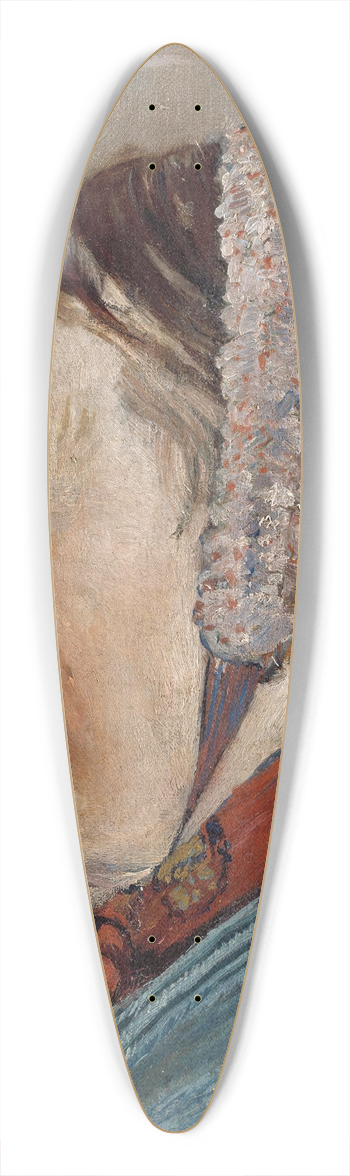 Christian Krohg - Ane Gaihede 39.3 inch art pintail longboard deck