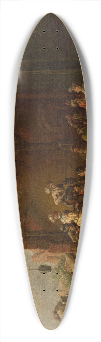 Christian Wilhelm Ernst Dietrich - Inn 39.3 inch art pintail longboard deck