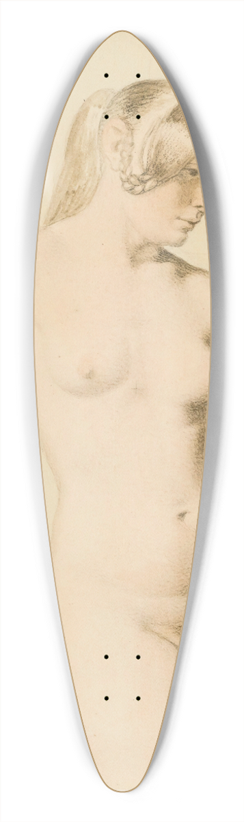Christoffer Wilhelm Eckersberg - Florentine 39.3 inch art pintail longboard deck
