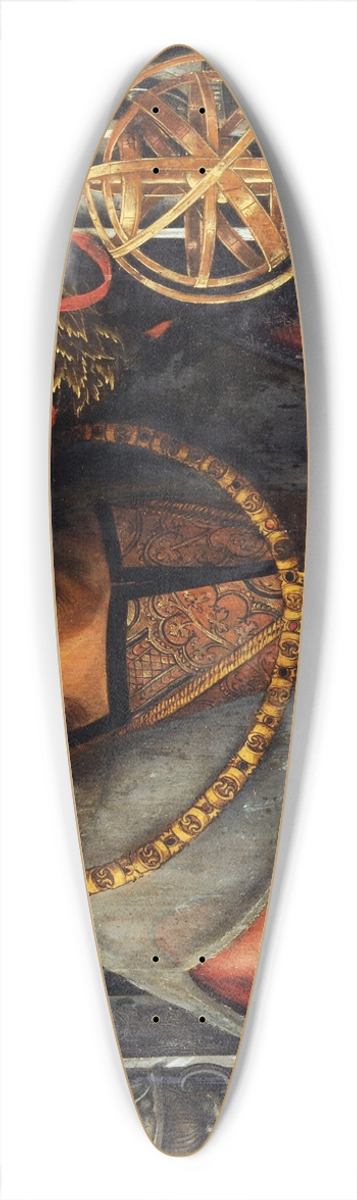 Circle Of Ambrosius Holbein - Idealized Portrait Of Ptolemy 39.3 inch art pintail longboard deck