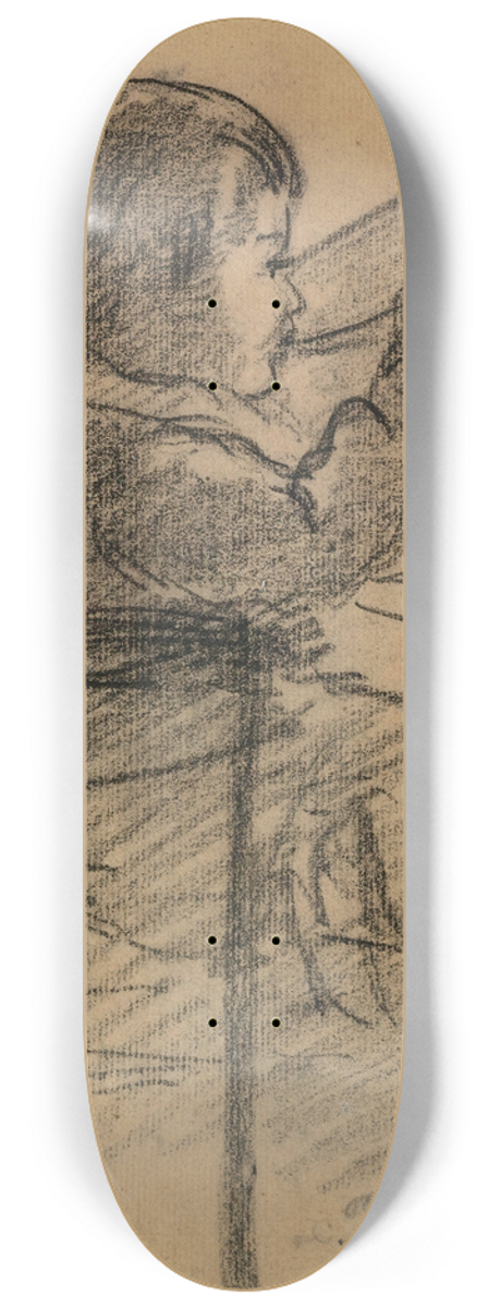 Camille Pissarro - Enfant 8.25 inch art skate deck