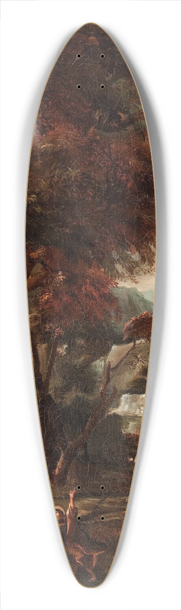 Circle Of Salvator Rosa - Landscape with Figures (The Commission of St. Peter) 39.3 inch art pintail longboard deck