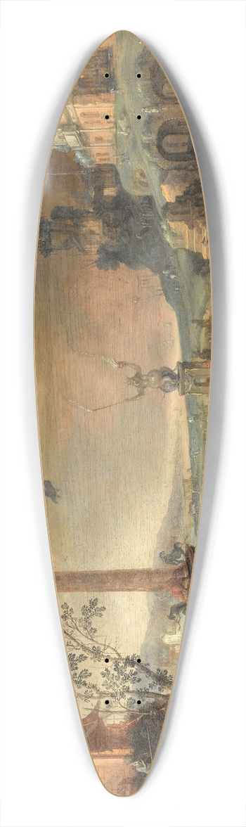 Claes Jacobsz. van der Heck - Witches Sabbath 39.3 inch art pintail longboard deck