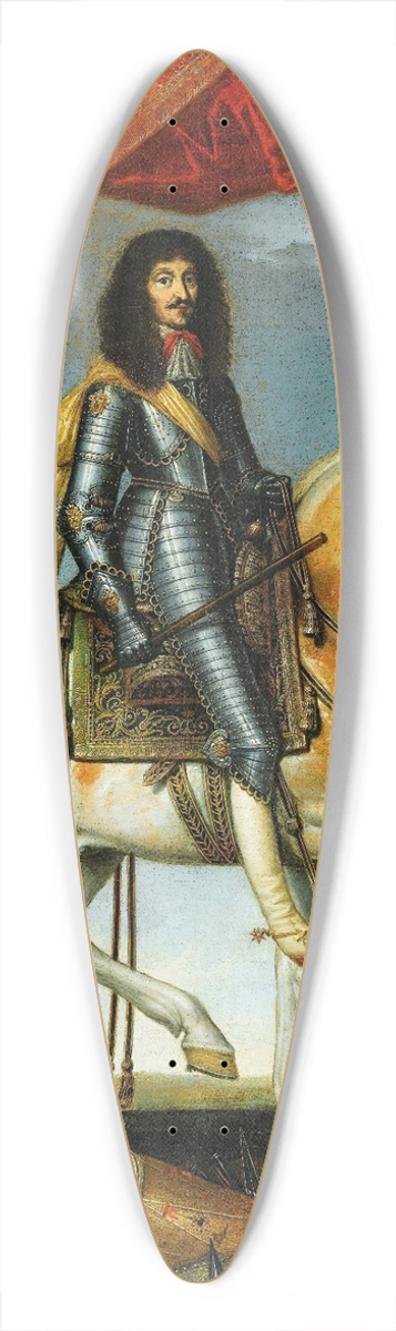 Claude Druet - Portrait of the duke of lorraine 39.3 inch art pintail longboard deck