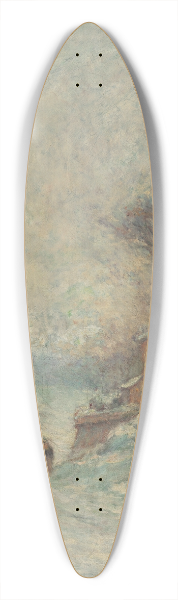 Claude Emile Schuffenecker - Neige 39.3 inch art pintail longboard deck