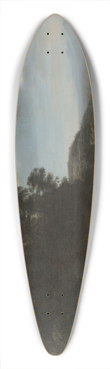 Claude Lorrain - Italian Landscape 39.3 inch art pintail longboard deck