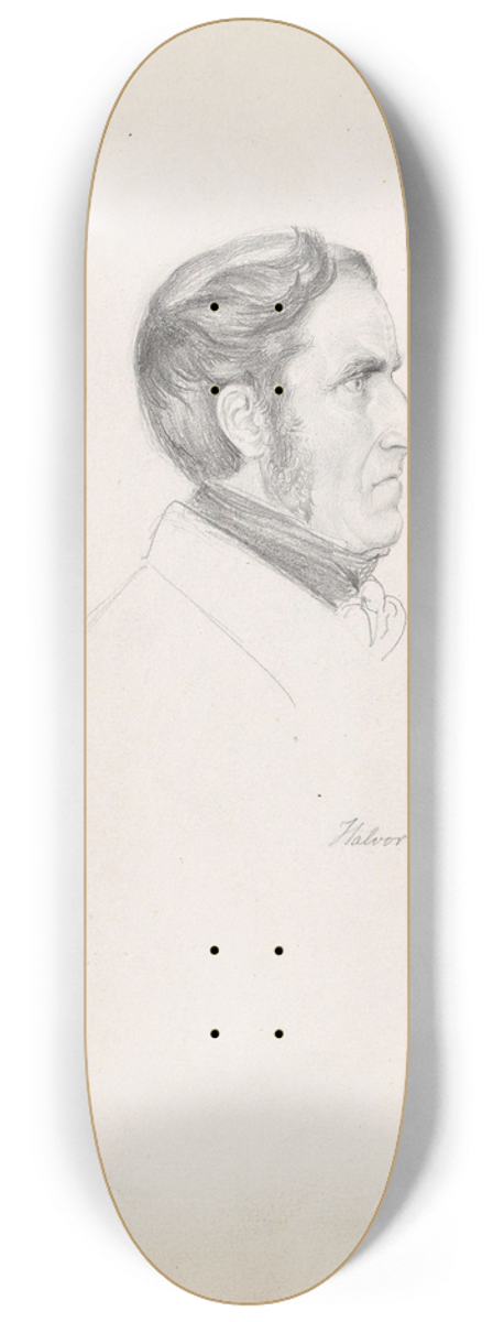 Adolph Tidemand - Halvor Trnns 8.25 inch art skate deck