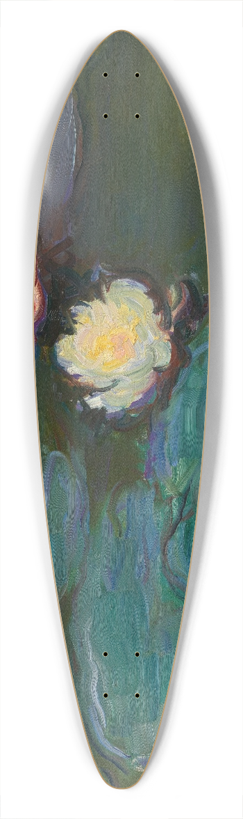 Claude Monet - Nympheas 39.3 inch art pintail longboard deck