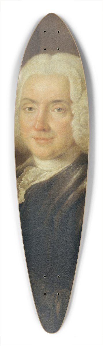 Claude Pougin de Saint Aubin - Portrait du prsident Charles-Jean-Franois Hnault (1685-1770), magistrat, membre de lAcadmie franaise 39.3 inch art pintail longboard deck