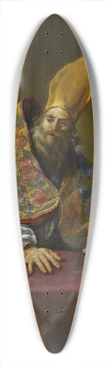 Claude Vignon - Saint Ambrose 39.3 inch art pintail longboard deck