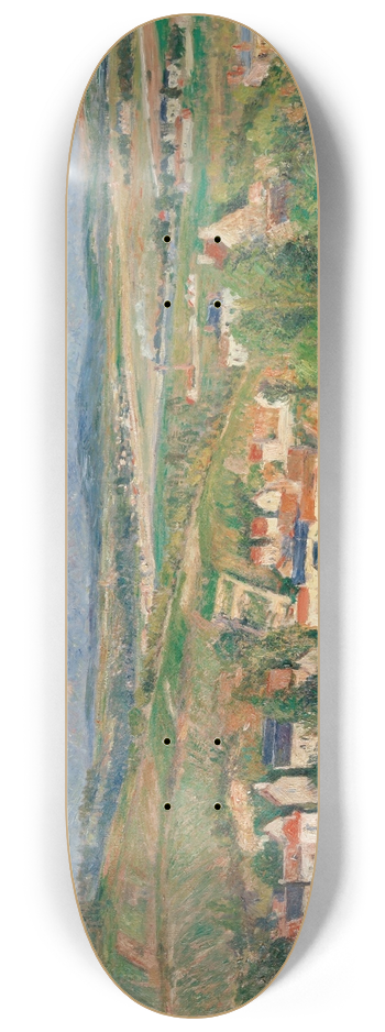 Camille Pissarro - Lhermitage En t, Pontoise 8.25 inch art skate deck