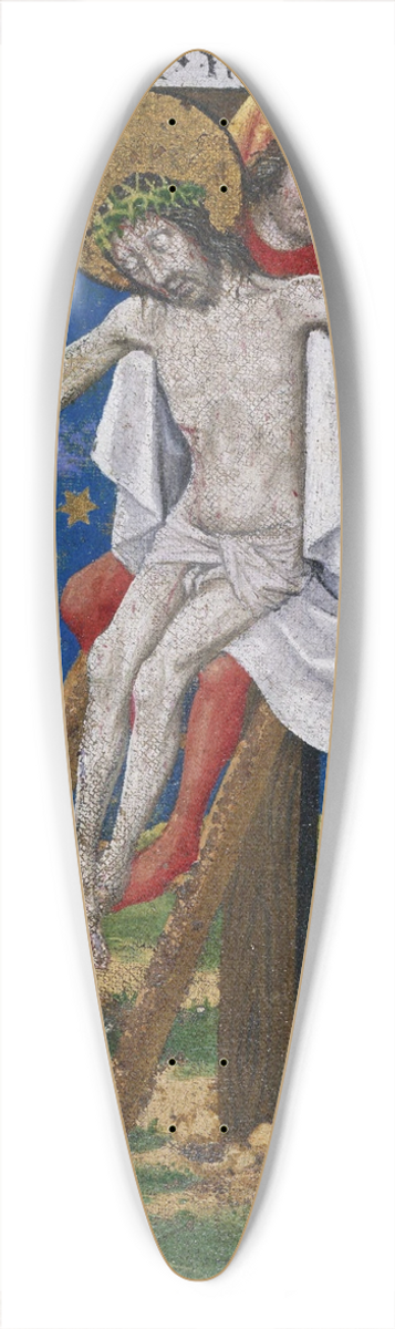 Cologne Master of 1458 - Descent from the Cross 39.3 inch art pintail longboard deck