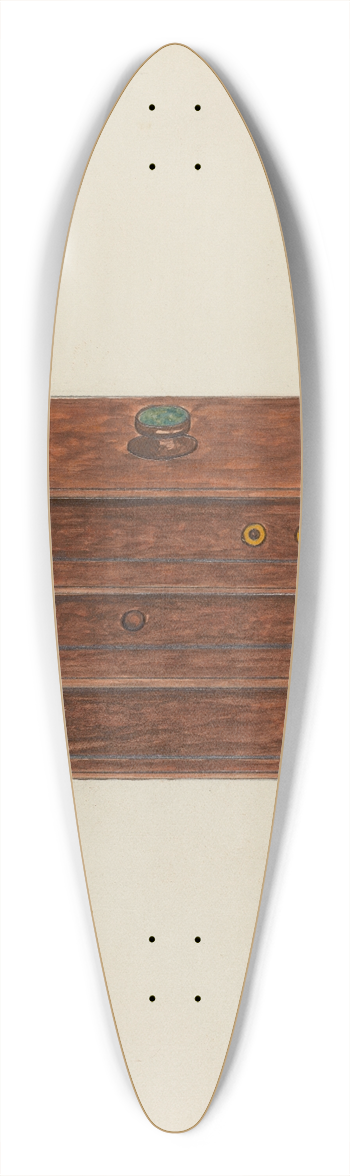 Columbus Simpson - Box 39.3 inch art pintail longboard deck
