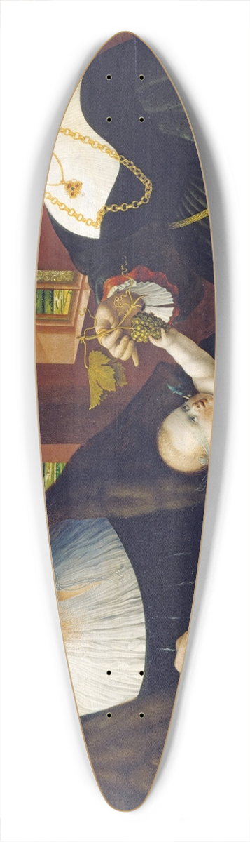 Conrad Faber von Kreuznach - Double Portrait of Justinian von Holzhausen and His Wife Anna, ne Frstenberg 39.3 inch art pintail longboard deck