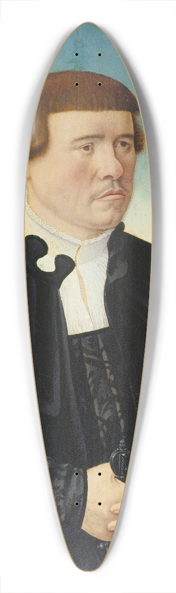 Conrad Faber von Kreuznach - Portrait of a Man from the Stralenberg Family 39.3 inch art pintail longboard deck