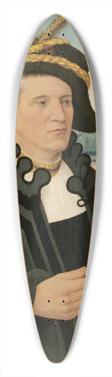 Conrad Faber von Kreuznach - Portrait of Fridrich Rorbach 39.3 inch art pintail longboard deck