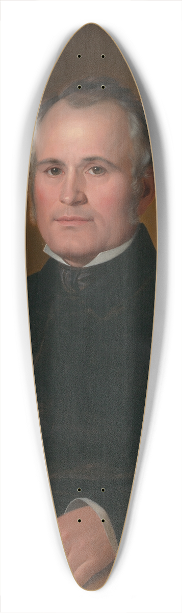 Constantino Brumidi - Emery Bemis 39.3 inch art pintail longboard deck