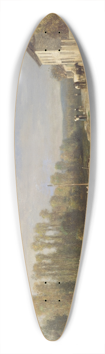Constant Troyon - The Ferry Crossing 39.3 inch art pintail longboard deck