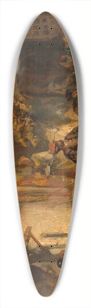 Constant Wauters - Gipsies 39.3 inch art pintail longboard deck