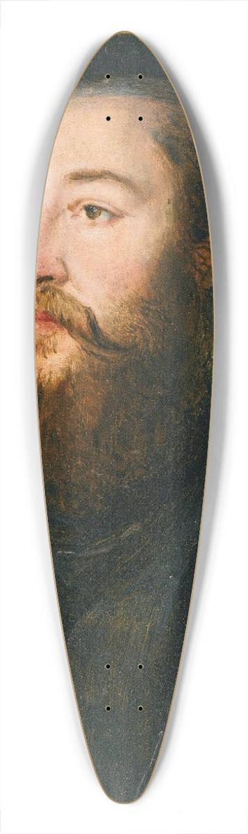 Corneille de Lyon - Portrait Of A Gentleman 39.3 inch art pintail longboard deck