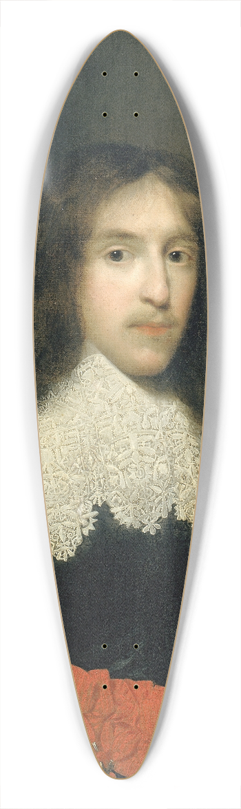 Cornelis Jonson van Ceulen - Portrait of a Gentleman 39.3 inch art pintail longboard deck