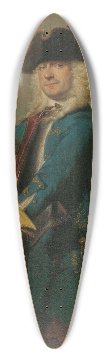 Cornelis Troost - Gerrit Sichterman (1688-1730). Quartermaster-General of the Cavalry, Colonel of the Oranje-Groningen Infantry Regiment, Commandant of Grave 39.3 inch art pintail longboard deck