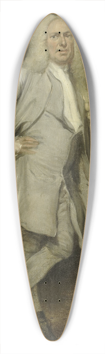 Cornelis Troost - Portrait of Jan Lepeltak, Timber Merchant in Amsterdam, Regent of the Aalmoezeniersweeshuis Orphanage 39.3 inch art pintail longboard deck