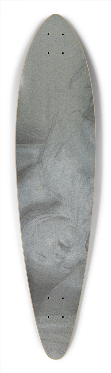 Cornelis Troost - Schlafendes Kind in der Wiege 39.3 inch art pintail longboard deck