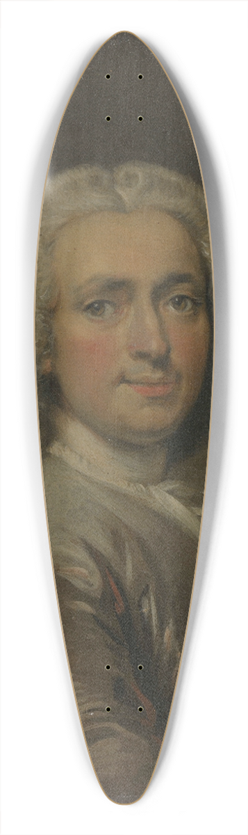 Cornelis Troost - Self-Portrait 39.3 inch art pintail longboard deck