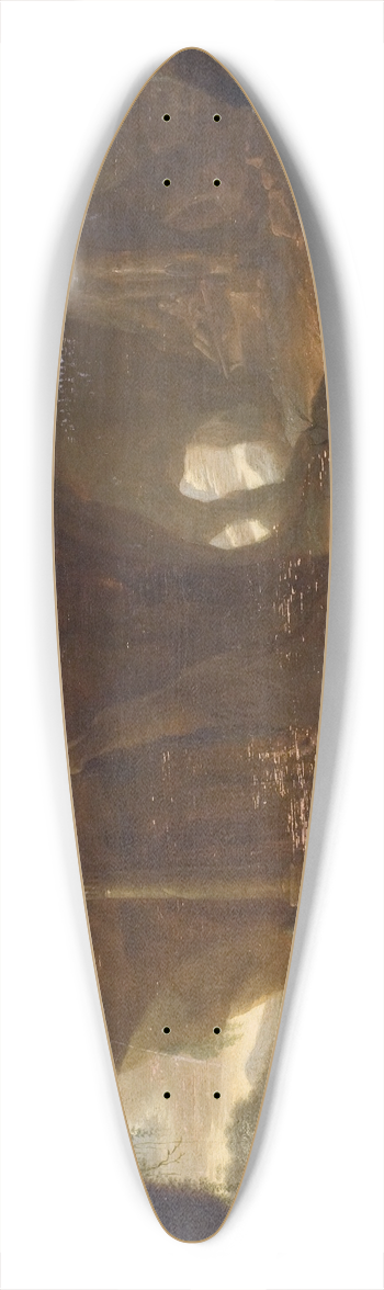 Cornelis Van Poelenburch - Bathing Nymphs in a Landscape 39.3 inch art pintail longboard deck